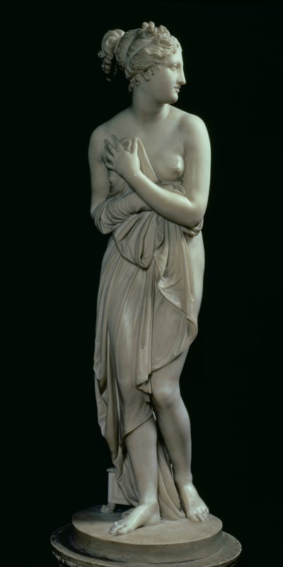 金星、正面、1810年（大理石）（124326も参照） 作： Antonio Canova